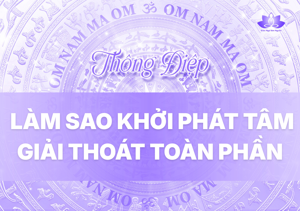 LÀM SAO KHỞI PHÁT TÂM GIẢI THOÁT TOÀN PHẦN